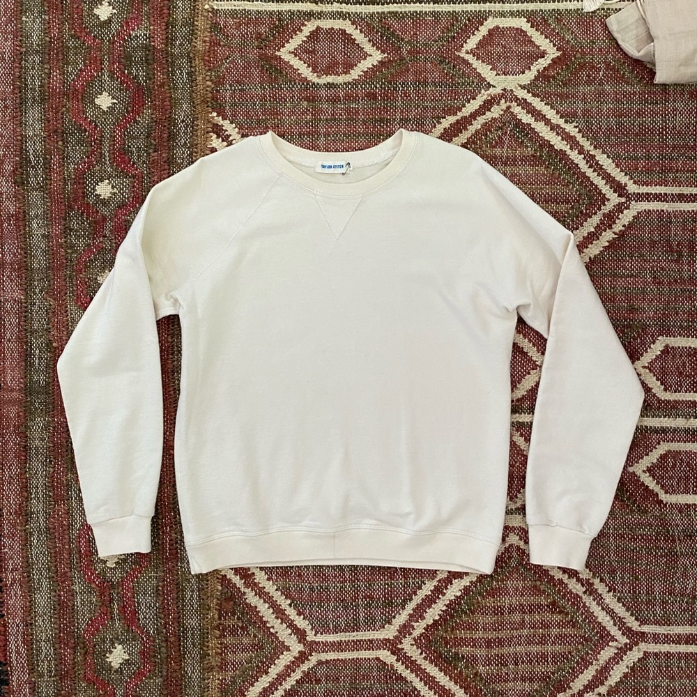 Taylor Stitch Cotton Crewneck Pullover Sweatshirt